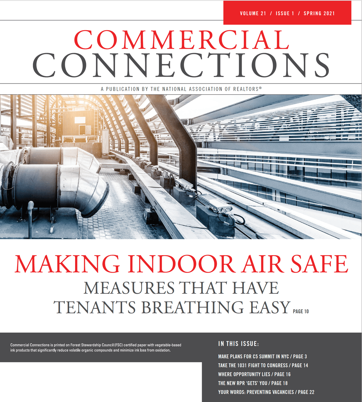 Spring, 2021: Making Indoor Air Safe