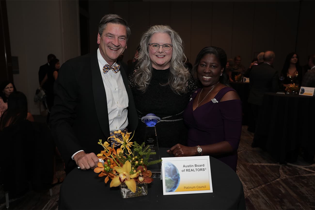 2019 Platinum Global Achievement Award Winners Austin Board of REALTORS®