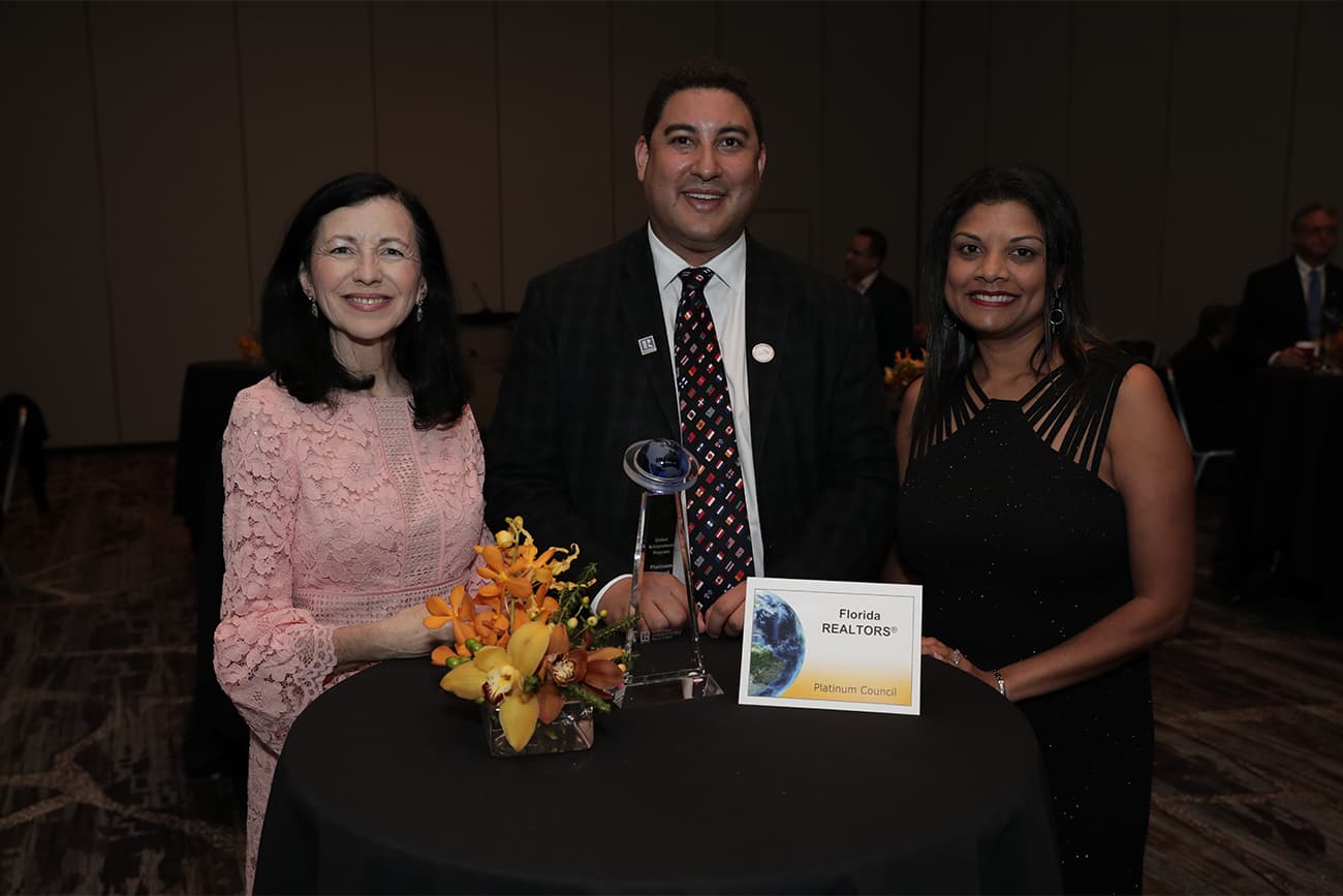 2019 Platinum Global Achievement Award Winners Florida REALTORS®