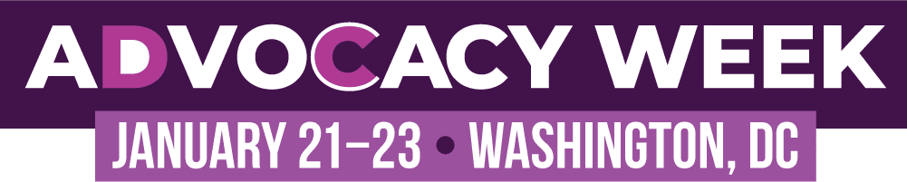 2026 Advocacy week desktop logo