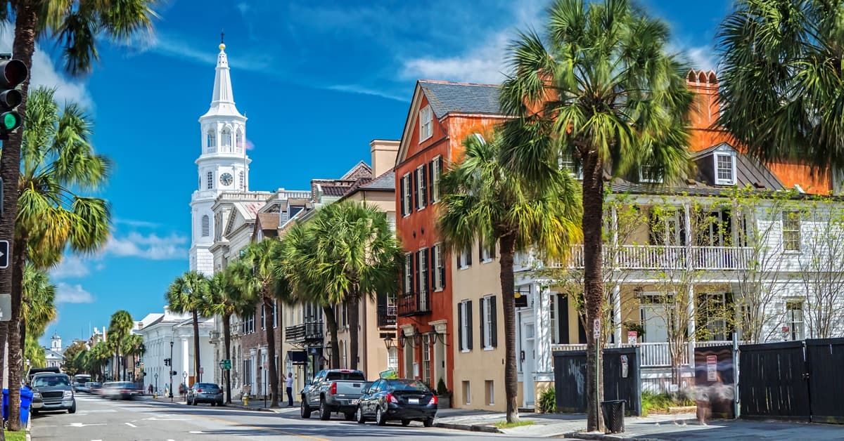 St. Michael's Church on Broad Street in Charleston, SC Representing the Unite Conference