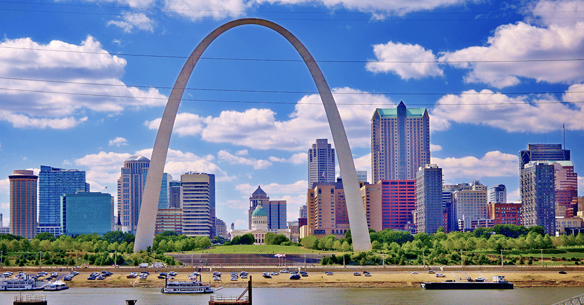 The St. Louis, MO Arch Representing the Missouri REALTORS® Fall Business Conference