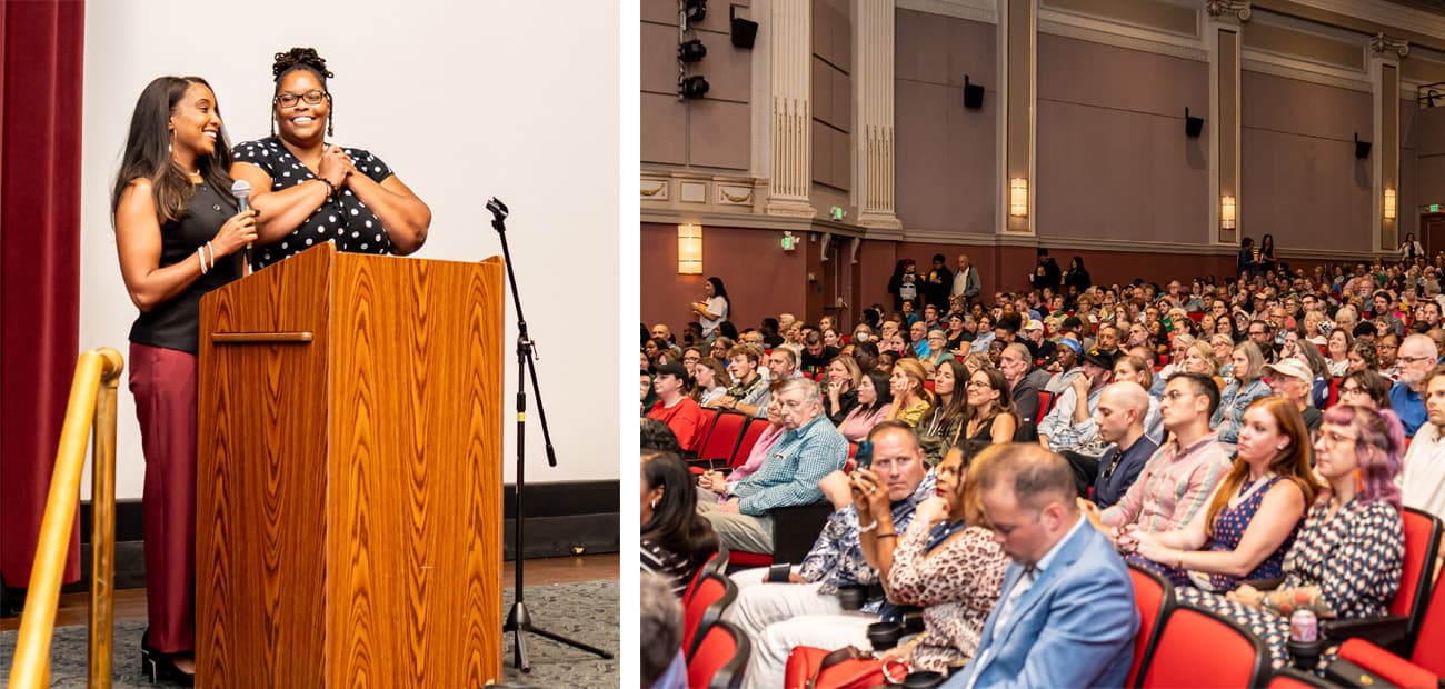 Locking Arms in Lexington