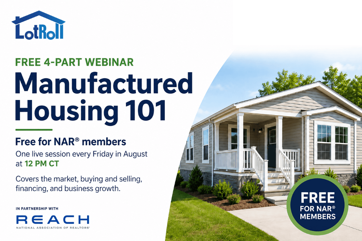 Free Manufactured Housing 101 Webinar Series
