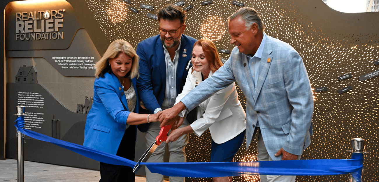 REALTORS® Relief Foundation Celebrates 25 Years With Donor Wall Dedication
