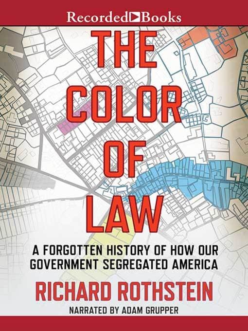 Cover of the book The Color of Law by Richard Rothstein