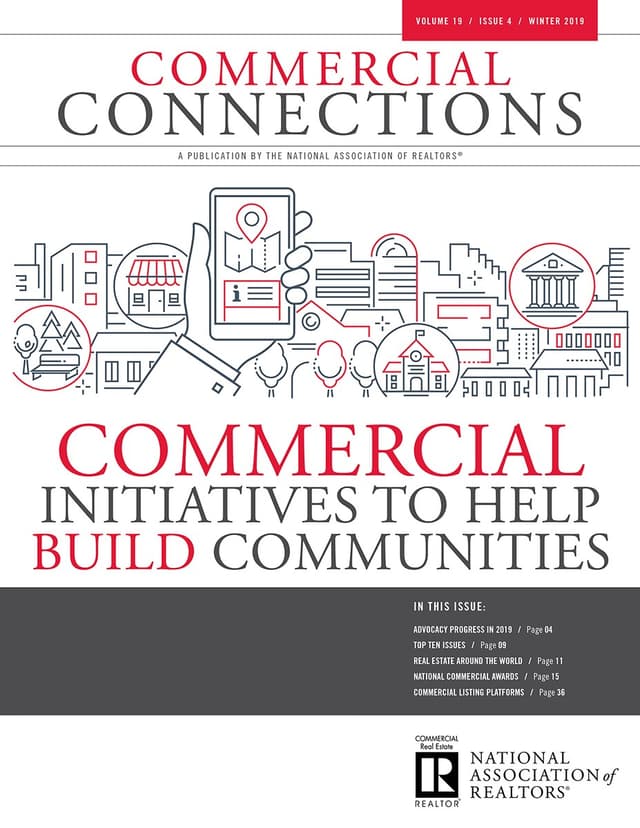 Winter 2019: Commercial Initiatives to Help Build Communities Cover