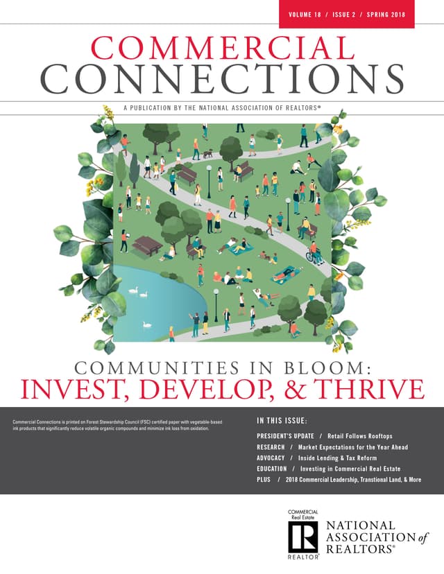 Spring 2018: Communities in Bloom: Invest, Develop & Thrive Cover
