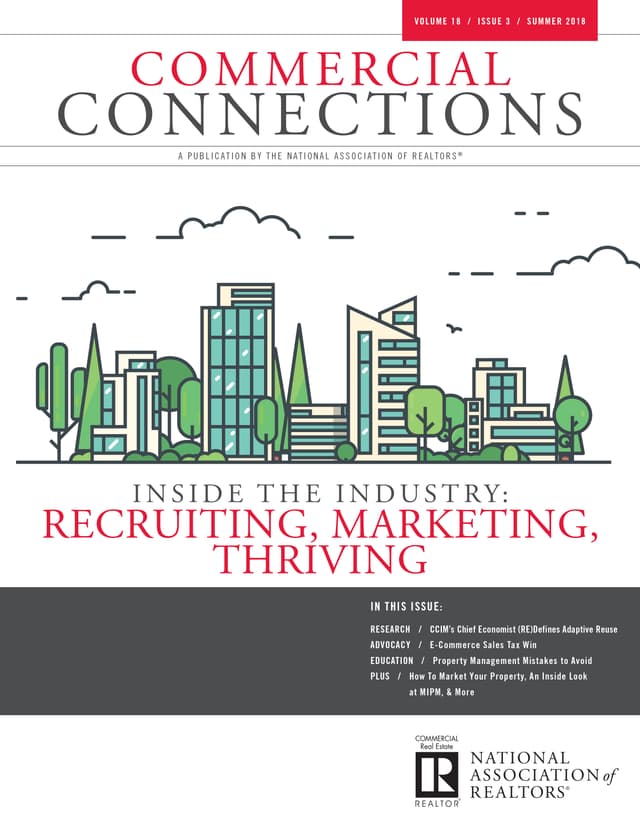 Summer 2018: Inside The Industry: Recruiting, Marketing, Thriving Cover