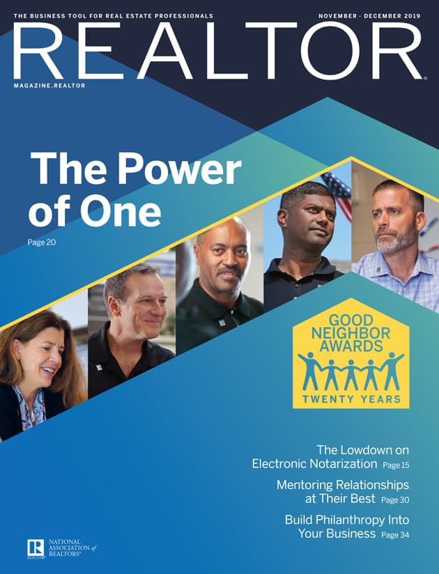 November/December 2019: The Power of One Cover