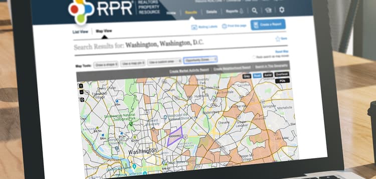RPR Map With Opportunity Zones