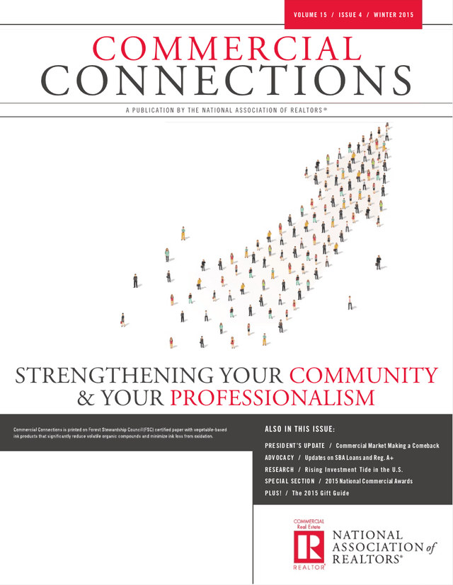 Winter 2015: Strengthening Your Community & Your Professionalism Cover