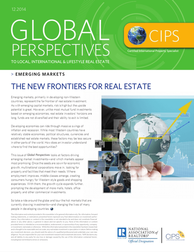 December 2014: Emerging Markets Cover
