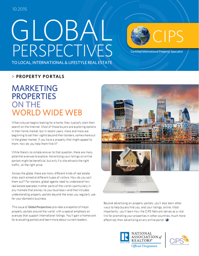 October 2015: Property Portals Cover
