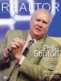 July-August 2017: Dale Stinton Cover