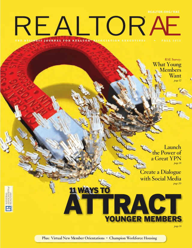 Fall 2012: 11 Ways to Attract Younger Members Cover