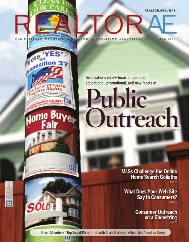 Fall 2013: Public Outreach Cover