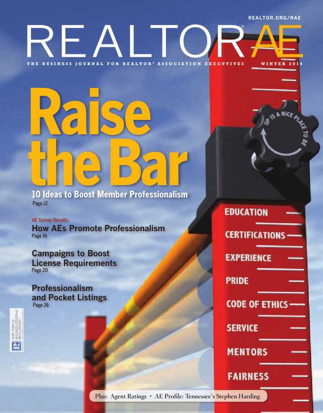 Winter 2014: Raise the Bar Cover