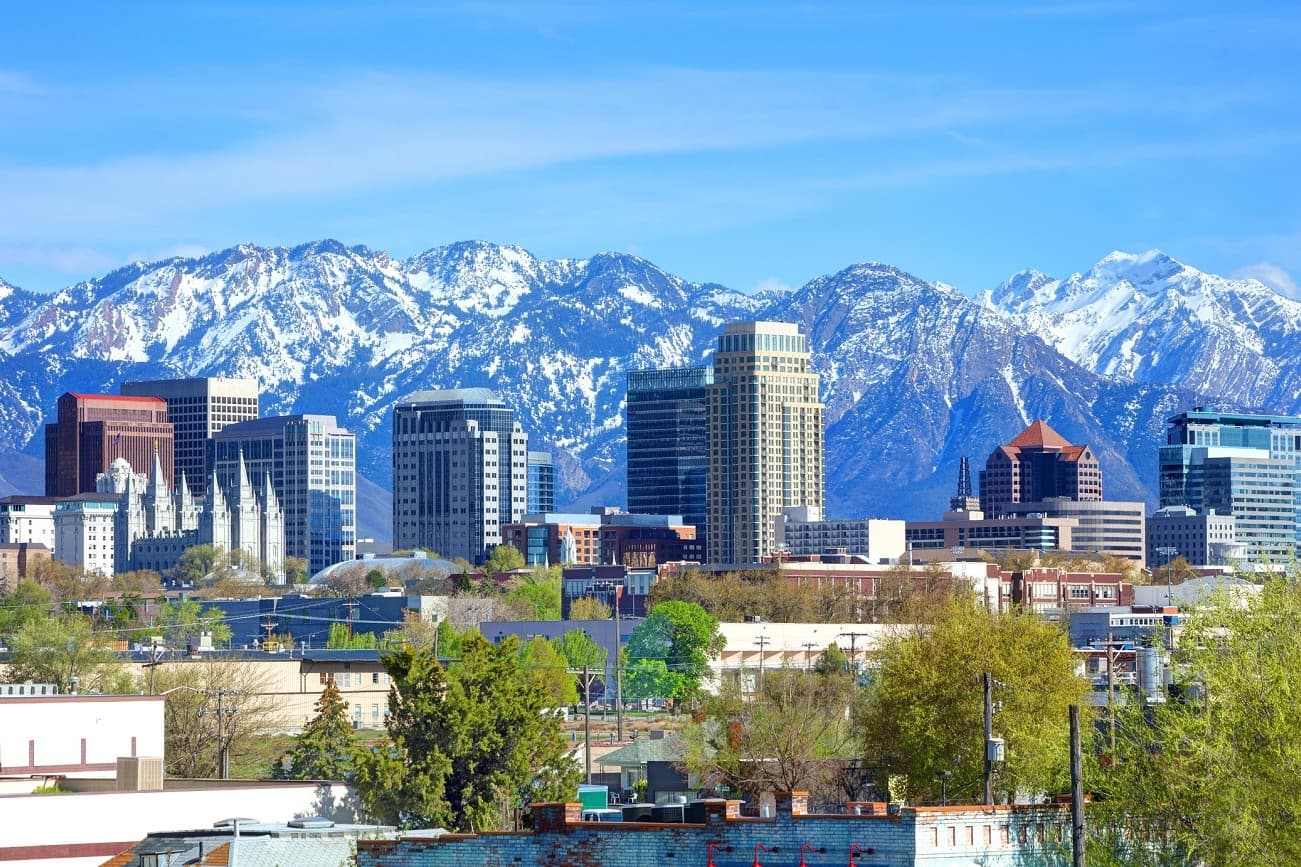 Salt Lake City, UT skyline