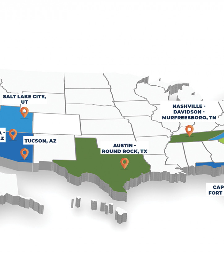 Top 10 Commercial Markets 2021