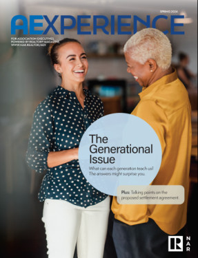 AExperience Spring, 2024 cover, The Generational Issue