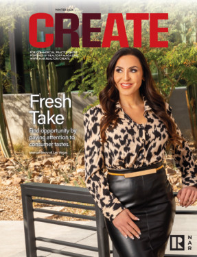 CREATE, 2024 Winter Issue Cover: Fresh Take