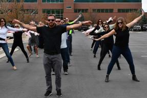 Salt Lake City Board of REALTORS® parking lot dance