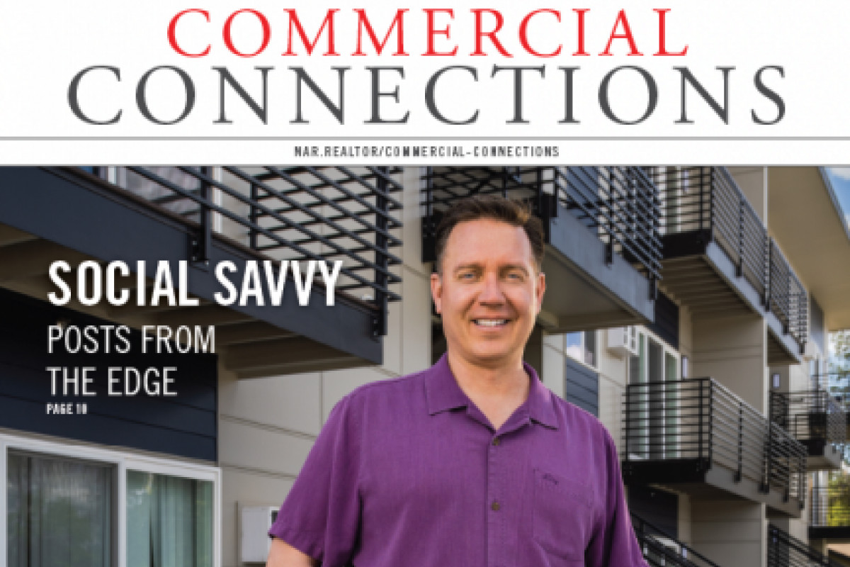 Cover image for Commercial Connections, Summer 2022 issue, Social Savvy
