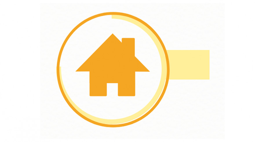 House icon in a circle