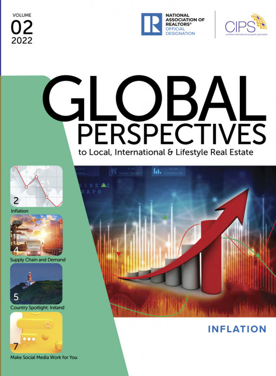 Cover of the 2022 Volume 1 issue of Global Perspectives: Inflation
