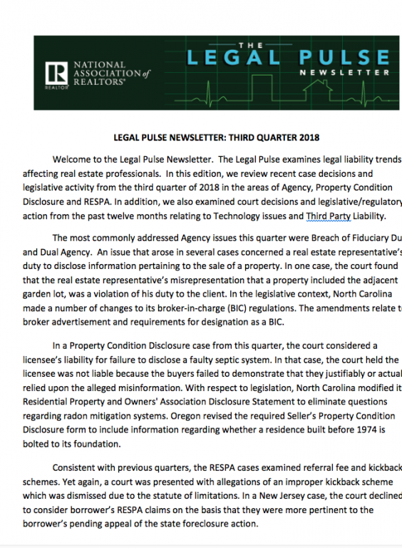 Legal Pulse 3Q cover
