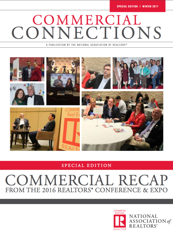Cover of the 2017 Winter special edition issue of Commercial Connections: Commercial Recap
