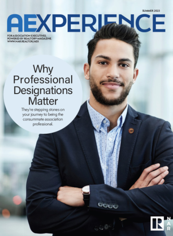 AExperience Summer 2023 issue cover: Why Professional Designations Matter