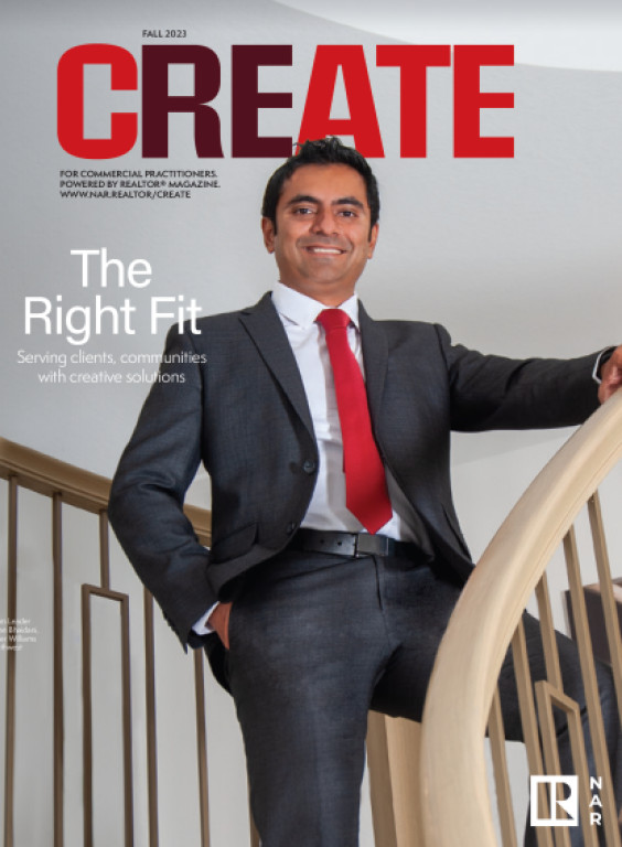 Cover image of CREATE Fall issue for 2023: The Right Fit