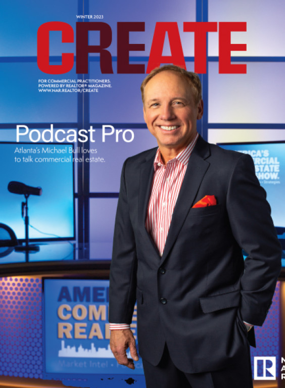 Cover image of Create, Winter Issue, 2023: Podcast Pro