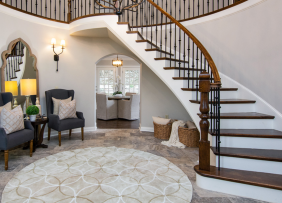 Large Foyer with staircase entrance