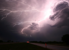 Lightning strike