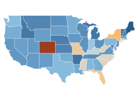 Map: Weekly Jobless Claims in the U.S.