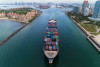 Arial image of the Port of Miami