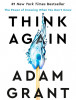 Think Again by Adam Grant book cover